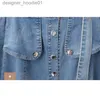 Jupes Yocalor mode femmes déchiré trou jupe en jean avec ceinture Patchwork rétro taille haute a-ligne jean grande taille 5XL bas Y200326 L230912