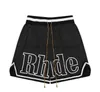 Męskie spodenki 2023 Nowe designerskie spodenki Rhude Shorts Summer Mash