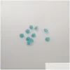 Losse diamanten 212 Goede kwaliteit Hoge temperatuur Weerstand Nano Gems Facet Ronde 2,25-3,0 mm Donkere opaal Aquamarine Groen Synt Dhgarden Dh73O