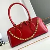 Designer Bag Valen Bags Inlaid Handbag Designer V Tote One 2023 Lady Bags New Rivet Handheld Underarm Bag com Advanced Sense Fashion Chain Tendência High End Conta Z CEE0