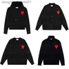 Men's Sweaters paris mens sweaters y2k hoodies designer heart classic knitwear sweater womens candy-colored pullover sweater cardigan crew neck streetwear L230912