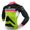 Merida Team Cycling Long Sleeves Jersey Men Mtb Bicycle Shirt Bike Bike Clothes Outdize Sports Uniform U91015