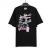 Galerias DEPT Harajuku 23SS Primavera Vintage Lavado Letras Impressas O DYNAMIC DUO Logo Camiseta Solta Oversized Hip Hop Unissex Manga Curta Tees E1