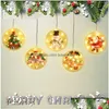 Christmas Decorations New Led Ice Strip Lights Decorative Room Colorf Star String Waterproof Indoor And Outdoor Use Drop Delivery Home Dhweq