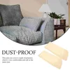 Stol täcker 2 st stretch soffa fåtölj Armstöd mot möbler skyddsslipor för el soffan beige