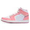 des chaussures basket-ball pour hommes et femmes Jumpman 1s Digital Rose Fierce Tripler Pink Space Jam Ice Blue Unc Diamond J1 Jordab 1 Jorden1s 【code ：L】 Baskets