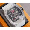 RichasMiers Watch Ys Top Clone Factory Watch Carbon Fiber Automatic Watch Watch Business Leisure Rm56-01 TapeUHMXPL7D