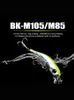 Baits Lures BEARKING 3pcs per set 105cm 16g 8cm 85g fishing gear shone lures minnow crank fixed weight wobbler bait isca artificial 230912