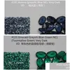 Luźne diamenty 259 kolorów najwyższej jakości nano kryształ okrągła 0,8-1,4 mm fasetu Cut termostabilny syntetyczny kamień do biżuterii 1 dhgarden dhwfr