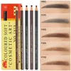 Eyebrow Enhancers 12pcs/set Available Eyebrow Pencil Cosmetics for Makeup Tint Waterproof Microblading Pen White Eye Brow Natural Beauty Free Ship 230912