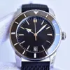 Męskie zegarek automatyczny Super-Ocean Business Mechanical Watches Data Sapphire Waterproof 904L Pasek Mesh Montre de Luxe zegarek dla mężczyzn U1