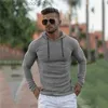 Suéter masculino moda inverno com capuz suéter masculino quente gola alta suéter slim fit pulôver clássico tricô pull homme l230912