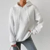 Hoodies femininos moda moletom feminino casual pulôver outono inverno camisolas de manga longa jumper branco