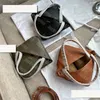 Mała projektant puzzle fold toe kobiety luksusowe torby crossbody oliwne składane torebki lady totes brązowe czarne ramię