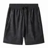 Mäns shorts stor storlek 7xl Summer kamouflage män elastisk midja is silk snabb torr lös blixtlåsficka överdimensionerad tunn avslappnad sport kort