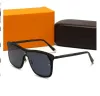 Роскошная классика Брендовые солнцезащитные очки Модельер солнцезащитные очки для мужчин и женщин Солнцезащитные очки UV400 Защита Очки высшего качества с коробкой 081