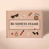 Boîte de papier d'expédition d'annonce ondulée d'emballage cosmétique d'habillement de boîte de logo fait sur commande