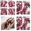 Luźne kamienie szlachetne 30pcs W 100% naturalny półprzezroczysty kamień czerwony granat Garnet Kształt gruszki 4x6mm z hurtowymi koralikami F Dhgarden Dhst0