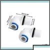 Conjunto de accesorios de baño Accesorios de baño Hogar Jardín Aessories Gardeth Aessory Filtro de agua Carcasa DIY Relleno T33 Entrega de gota Dhefa