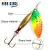 Iscas iscas peixe rei spinner isca isca longa elenco 18g 24g colher pique metal pesca baixo duro com ganchos 230911