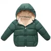 Jacken Baby Kinder Jungen Jacken Winter Dicke Mäntel Warme Kaschmir Oberbekleidung Für Mädchen Kapuzenjacke Kinder Kleidung Kleinkind Mantel 1-6Y R230912