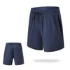 Shorts pour hommes entraînement avec poches solide Fitness Jogging sport cordon confortable entraînement pantalons de vêtements de sport