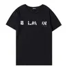 Mens Designer balmanly donne tee ballmainly Short ballman Magliette nere balmin present s balmani Luxury Summer ONeck Christmas VSYH Sleeve New Clothin White HXYT