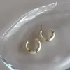 Boucles d'oreilles coréennes simples en métal irrégulier pour femmes, bijoux géométriques à la mode, cadeaux, nouvelle collection 2023