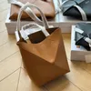 Designer Totes Bag Puzzles Fold Womens Shoulder Bags New Fashion Ladies Tote Soft Leather Black Green Brun Shopping Purses Crossbody Bags Handväskor