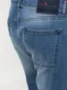 Jeans firmati da uomo Kiton jeans a gamba dritta pantaloni lunghi casual primavera autunno per uomo pantaloni in denim ammorbidente nuovo stile