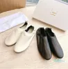 Pantoufles de Ballet en cuir souple pour femmes, pantoufles de styliste Ozzy, chaussures simples Mary Jane à la mode, de haute qualité