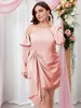 Plus Size Dresses Plusee Sexy Cocktail Short Dress Ruffles One Shoulder Party Large Female Wrap Hip For Women 2023