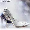 Dress Shoes Elegant Silk Women Pumps Leaves Heel High Heels Flower Wedding Brand Design Pointed Toe shoes woman high heel 230912