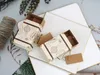Nuevo regalo europeo Warps caja de dulces caja de papel de maleta creativa