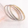 Bracelet tempérament élégant double rangée de diamants bracelet pour femme ne se décolore pas en acier titane ornements banquet main assortie