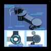 Car Organizer Fan For Electric Clip Cooling Fans Headrest Rotatable Dual Head 3 Speed Rear Seat Air