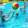 Sports Toys Colorful Inflatable 30cm Ball Balloons Swimming Play Party Water Game Balloons Beach Sport Ball Toys For kids R230912