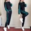 Hoodies voor dames Herfst 2023 Sportpakken Damesmode Casual broek Lange mouw Afslankende trui Koreaanse tweedelige sets Sportkleding pak