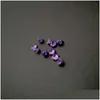 Loose Diamonds 267 Good Quality High Temperature Resistance Nano Gems Facet Round 2.25-3.0Mm Very Dark Opal Purple Blue Synt Dhgarden Dhrzt