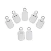 Party Favor Sublimation Blanks Refillable Neoprene Hand Sanitizer Holder Er Chapstick Holders With Keychain For 30Ml Cap Containers Ot9U5