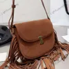 حقيبة مصممة حقيبة Crossbody حقيبة شرابة حقيبة اليد حقيبة الكتف كيس معدني كيس مغلف حقيبة بريس رسول رفرف حقيبة الإبطية 230912