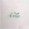 Loose Diamonds 209/2 Good Quality High Temperature Resistance Nano Gems Facet Round 2.25-3.0Mm Medium Chrysoprase Green Synt Dhgarden Dht5B