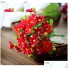 Dekorative Blumen Kränze 28 Köpfe 7 Zweig DIY Blume Niedliche Seidengänseblümchen Künstliche Ein Blumenstrauß Home Tischdekorationen Q230825 Drop Del Dhg5O