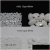 Loose Diamonds Nano Crystal Gem 2.25Mm Round White Colors Facet Cut Top Quality Thermostable Synthetic Gemstone For Jeweller Dhgarden Dhoyt