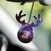 Wholesale Paper Car Air Freshener Lovely Dear Shape Perfume Card with Lanyard Flower Cologne Fragrance Aroma Sachet