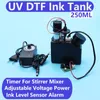 مجموعات إعادة ملء الحبر UV تعديل طابعة CISS TANK مع الإنذار الطلاء الأبيض ل L1800 L805 L800 TIMER محول قابل للتعديل