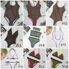 20 stilar ff mix baddräkt klassiker brun bikini set kvinnor mode badkläder bandage sexiga baddräkter med pad taggar236h