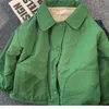 Down Boys Ceket Çocuk Giyim Coat 2023 Yeni Sonbahar Kış Moda Sıcak Dönüş Yatak Pamuk Renk R230912