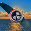 Diamantuhr Iced Out Uhr Designeruhren Herrenuhren 40 mm Regenbogen mit 8205 automatischem mechanischem Uhrwerk Montre De Luxe