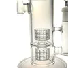 Glass Hookah Dab Rig/Bubbler för att röka Bong 8.5-tumshöjd --- BU078B